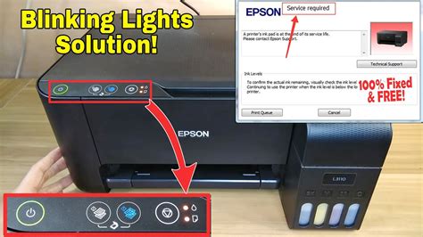 How to Reset and Fix Epson L3110 Printer with Free Download .